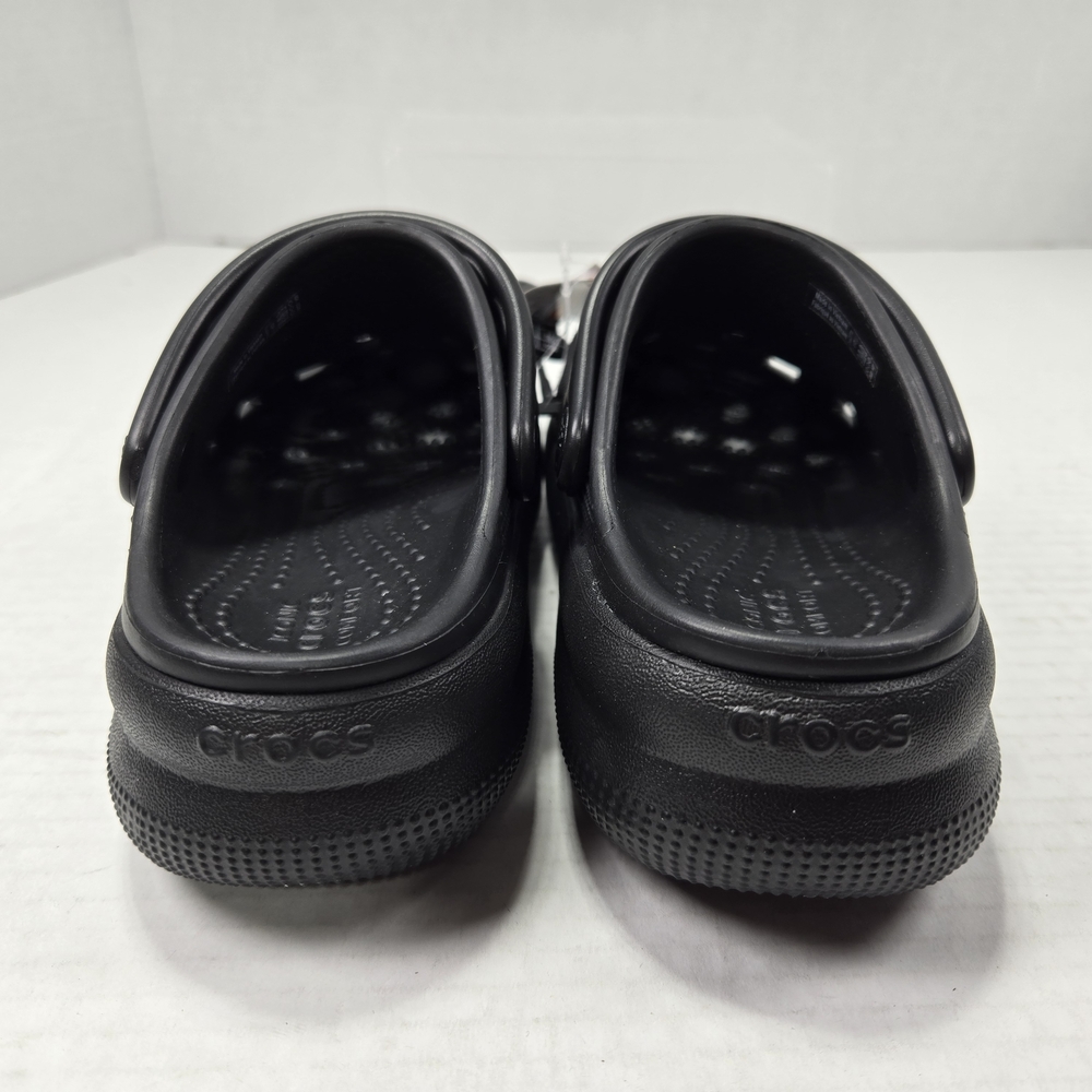 CROCS Unisex Classic Cutie Clog Black Slip-on Sandals Size C12 Toddler - Picture 2 of 10
